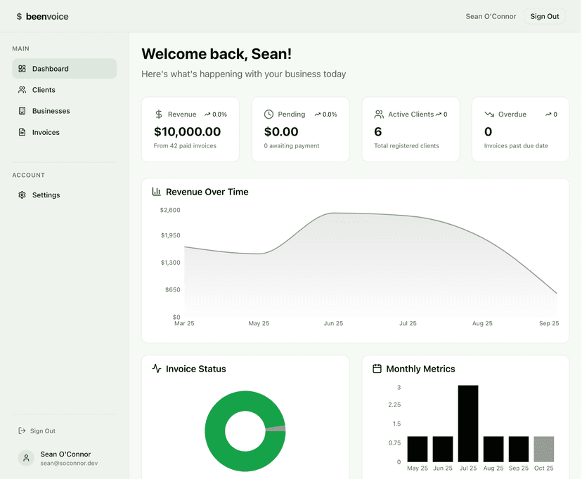 Screenshot of BeenVoice