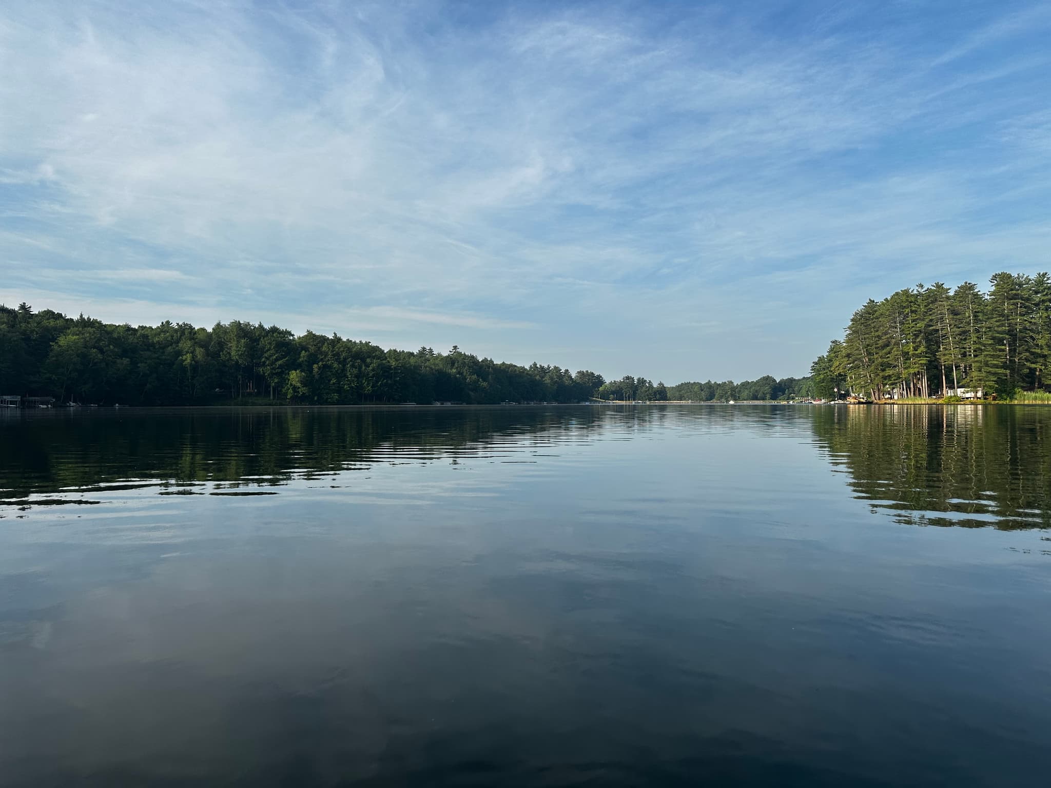 Hadlock Pond, the Adirondack lake that gave the company its name